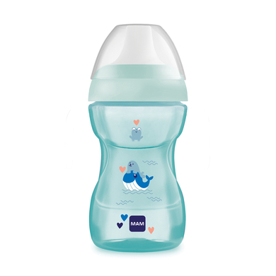 Mam MAM Drinkplezier beker 270 ml, Walvis