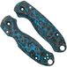 Flytanium Spyderco Para 3 Lotus Scales FLY1361AS Arctic Storm Carbon Fiber