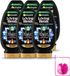 Garnier Loving Blends Après-shampoing Charbon Magnétique Cuir Chevelu Gras & Pointes Sèches 6 x 250 ml