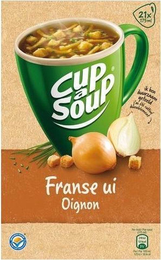 Unox Cup-a-Soup Franse Ui - 21 x 175ml