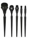 Set de 5 pinceaux charcoal pour artistes