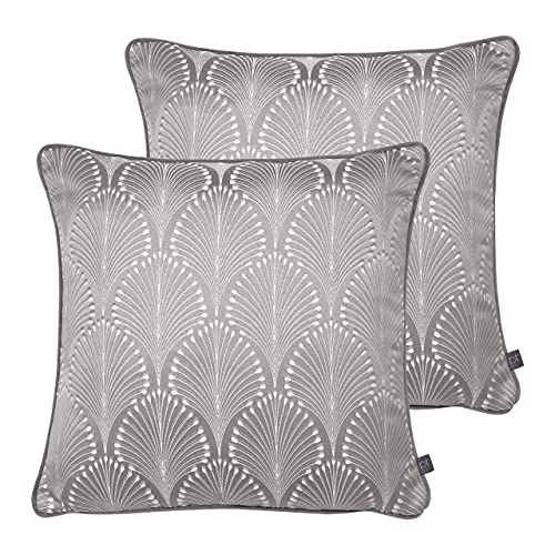 Prestigious Textiles Boudoir Cushion - Chrome - 43 x 43cm