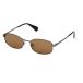 Max&co Mo0135 Lunettes de soleil femme Marron, Argent Roviex/CAT2 Femme