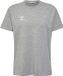 Hummel Heren T-Shirt Ronde hals geborduurd logo Regular fit basis Sportshirt