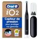 Oral-B Brosse à Dents Électrique iO 2, Brossette de Rechange, Noire