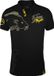 Hotspot Design Fishing Mania Carpfishing Polo shirt à manches courtes Noir M Homme