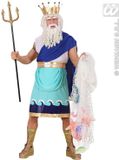 Widmann Griekse & Romeinse Oudheid Kostuum Mystieke God Poseidon Man Small Carnaval kostuum Verkleedkleding
