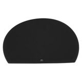 Maya Professional Tools 81916-6 Flexibele deegspatel zonder gat, rond, FBK/levensmiddelhygiëne, 160 mm x 125 mm x 1,65 mm, zwart