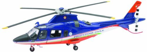 Newray NewRay 25543 Sky Pilot Agustawestland Aw109 Noodbescherming, schaal 1: 43, De Cast