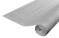 Discount Wedding: waterafstotend damastpapieren tafelkleed, rol 25 en 50 meter, grijs