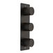 Hudson Reed Lune Thermostatic Shower Mixer - Black - 3 Functions - Modern Design