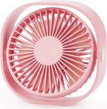 SmartDevil USB Ventilator - Roze - Mini USB Fan - 3 Snelheden - 360º Kantelbaar