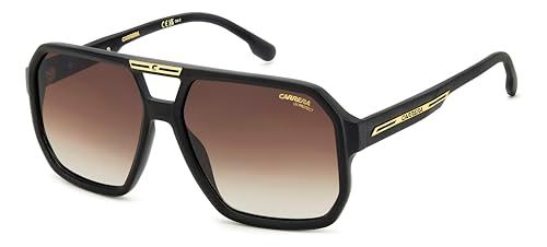 Carrera VICTORY C 01/S MATTE BLACK/BLACK BROWN GREEN ANTIREFLEX 60/15/145 Mensbrillen Zonnebrillen