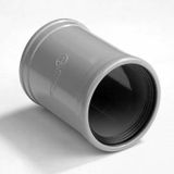 DYKA Overschuifmof manchet PVC grijs keurmerk BRL52100/BRL52200 75mm