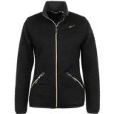 Peak Mountain Gevoerde fleecejas voor dames Acamfull