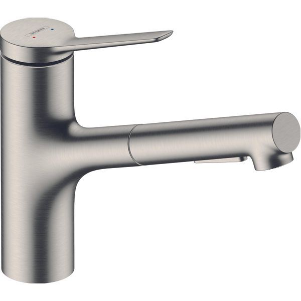 Hansgrohe Zesis Keukenkraan 150 2jet Sbox Stainless Steel Finish 74821800
