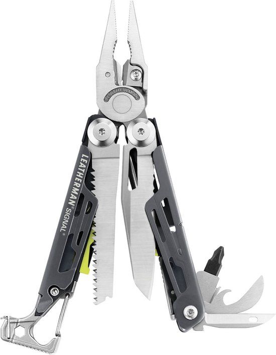 Leatherman Signal Multitool - 19 functies - Grijs