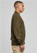 Build your Brand Veste bomber en nylon BY045 - Vert olive foncé - S