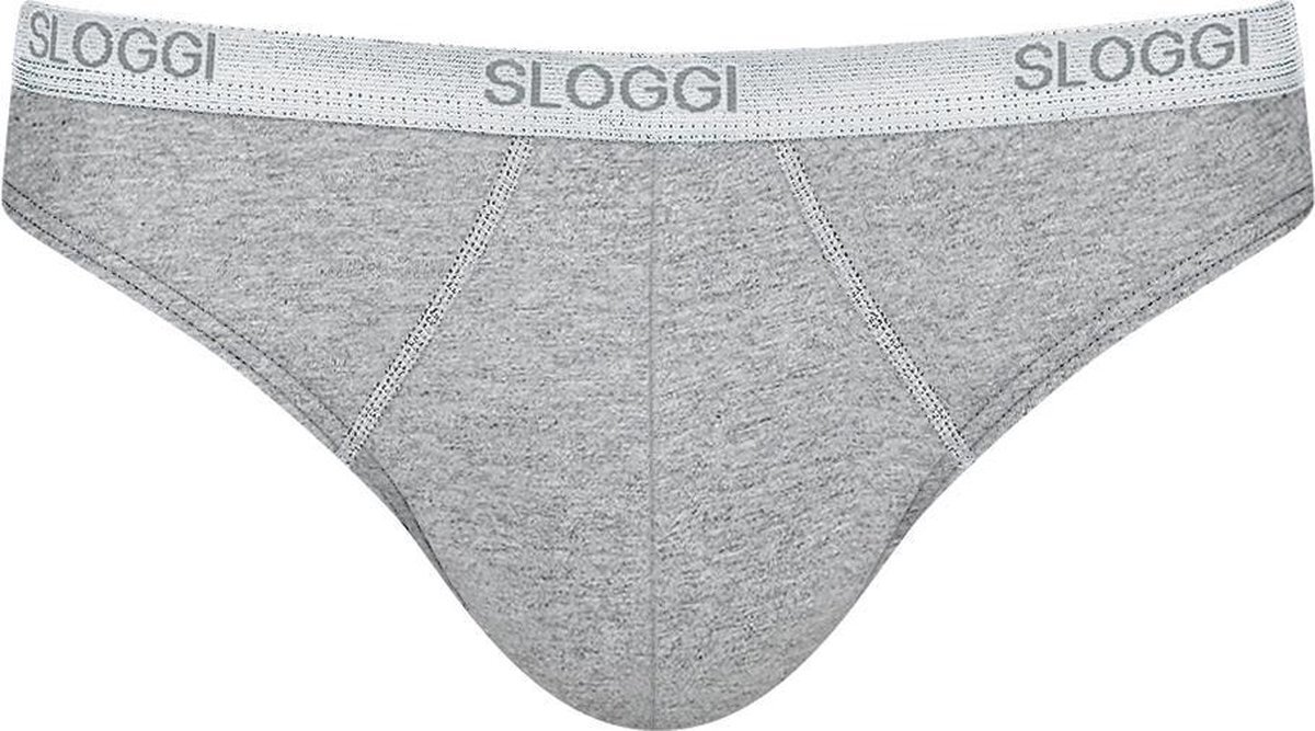 sloggi men Basic Heren Mini slip - Donkergrijs - Maat S