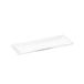 Wilmax WL-992015/A Porseleinen Sushi/Canape-borden, wit, 30,5 cm lang, 12 cm breed