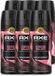 Axe 6 x Deodorant Cocoa Velvet 150 ml