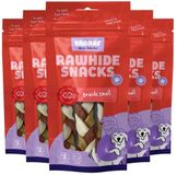 Braaaf Hondensnack Twister Vlecht Klein 12 cm - 5 x 80 gr