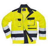 Portwest Lille Hi-vis Jas TX50 - Geel/Marine - XL