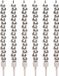 Dekora Silver Bubble Candles pk/6