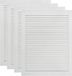 vidaXL - Kastdeuren - met - lamellen - 4 - st - 69x49,4 - cm - massief - grenenhout - wit