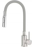 Deante Kitchen faucet with bent spout - 2 types of spray