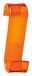 Gedy Kleerhanger, oranje, transparant, kleur