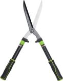 Merkloos Schaar 560 mm, Buxusschaar met gekartelde rand, Aanslagbuffer, Ergonomische handgrepen, Verstelbare messpanning
