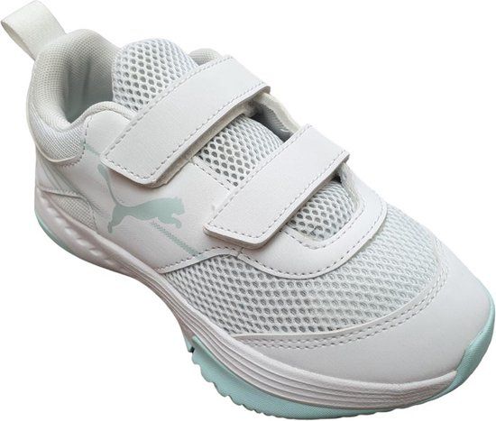 PUMA Varion II V Jr Sportschoenen - PUMA White-Light Aqua - Maat 28
