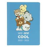 Thun Teddy Friends dagboek 2022-2023, 16 maanden, motief: Teddy Friends, 12 x 16 cm