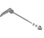 SHIMANO Fh-T610 Snelsluitingen Silver/Black 173 mm