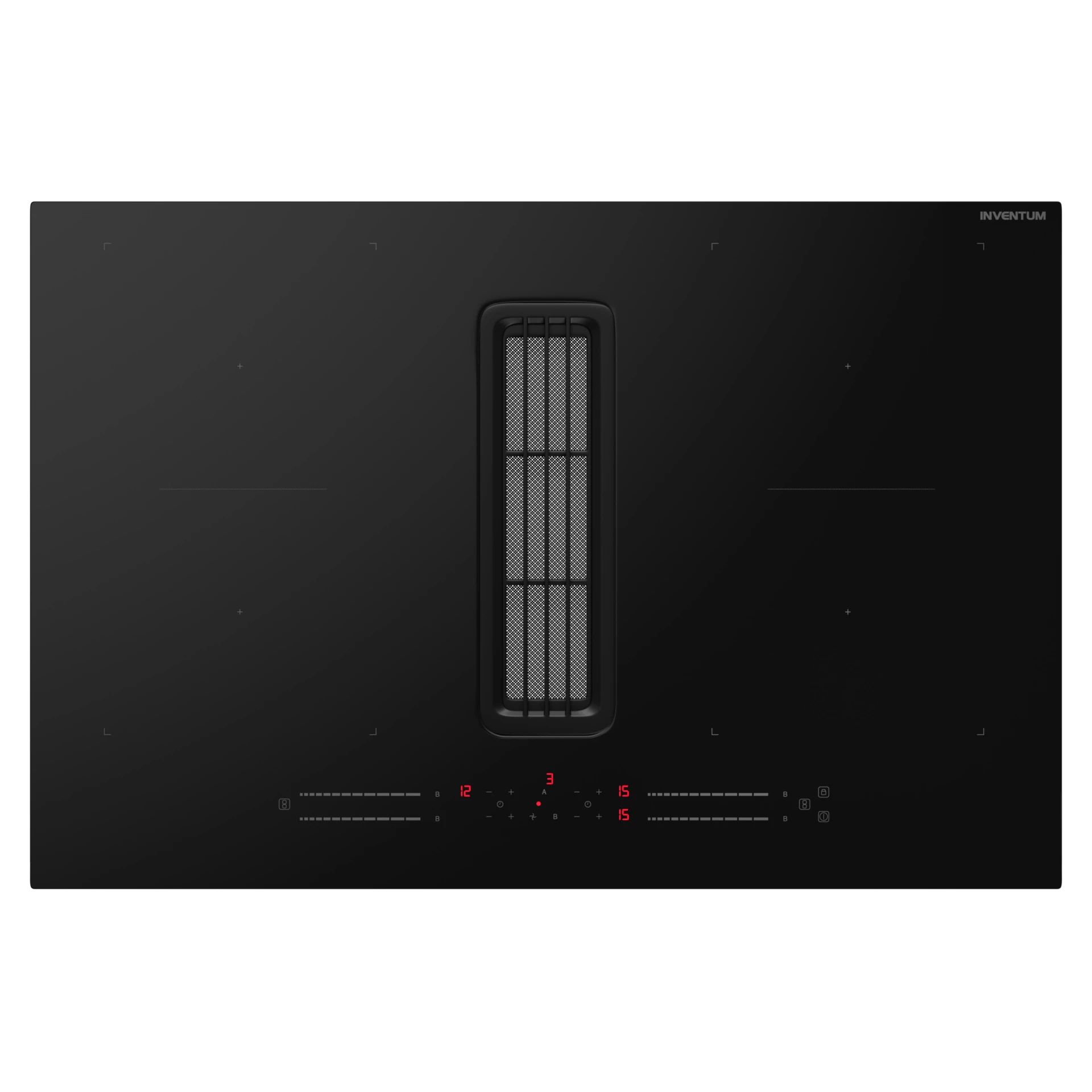 Inventum IKA8035 - Inductiekookplaat met afzuiging - Zwart