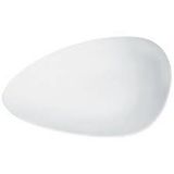 Alessi Colombina Dessertbord Wit Porselein Ovaal 24 cm