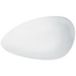 Alessi Colombina Dessertbord Wit Porselein Ovaal 24 cm