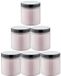 Claudius Cosmetics B.V. Sel de gommage Rose 300 gram - Gommage corporel hydratant - Lot de 6 pièces