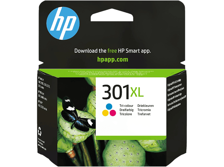 HP 301 XL Zwart + Kleur - 8720254994932