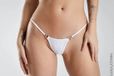 Lucky Cheeks Bikini Witte Schoonheid Mini G-string