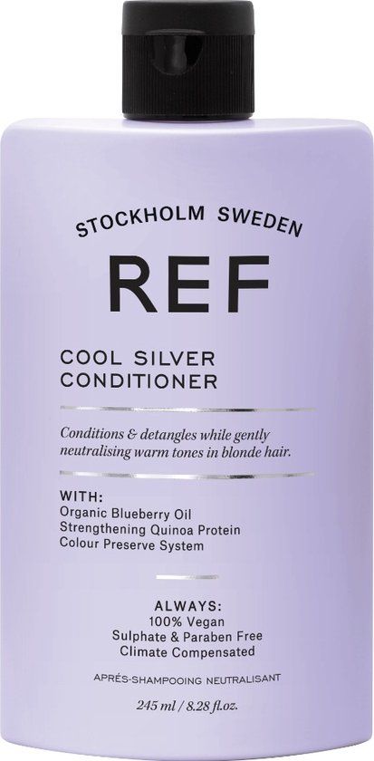 REF Stockholm Cool Silver Conditioner 245ml - For Blond Hair