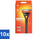 Gillette Fusion 5 Lames de rasoir - 10 Pièces