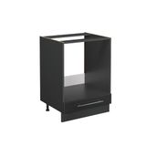 Vicco Ovenkast "Fame-Line", antraciet hoogglans, 60 cm