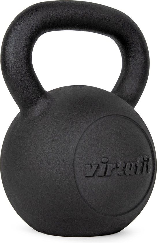 VirtuFit Kettlebell Pro - Kettle Bell - Gietijzer - 40 kg - Zwart