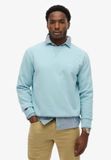 Superdry Essential Logo Ronde Hals Sweatshirt Heren Crystal Blue XXL