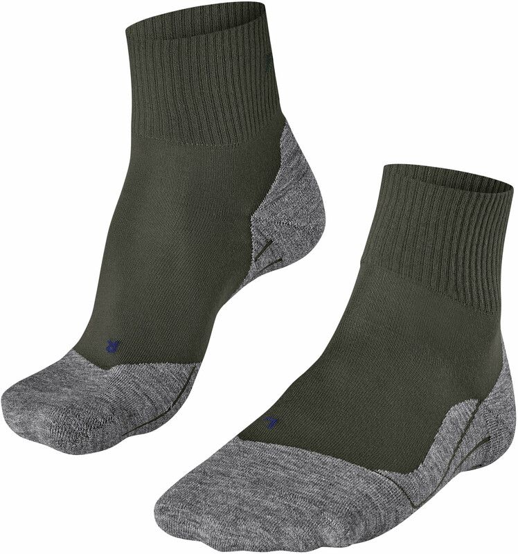 Falke TK5 Short Cool Trekking Socks Men - Olive/Grey - EU 46-48
