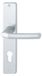 Hoppe Deurkruk op schild - Aluminium F1 - Zilvergrijs - Modern - PC72