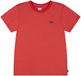 Levi's® Kids Batwing Chest Hit T-shirt Korte Mouwen Rood 14 Jaar Unisex Katoen