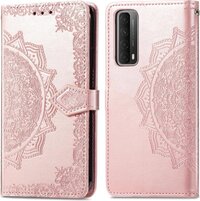 imoshion Mandala Booktype Huawei P Smart (2021) hoesje - RosÃ© Goud